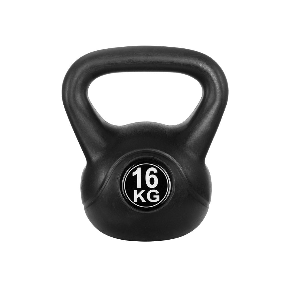 kettlebell set 16kg ergonomic handle for strength and functional training