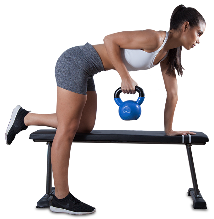 10kg kettlebell workout home gym functional training exercise setup