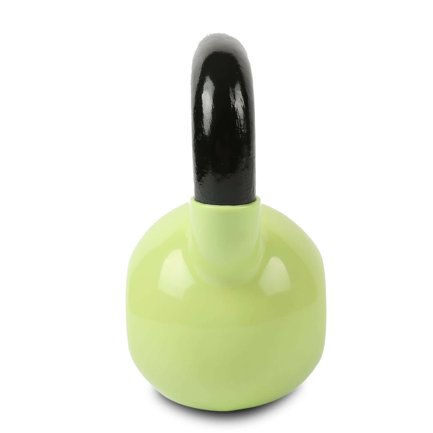 8kg kettlebell green vinyl weight home workout equipment
