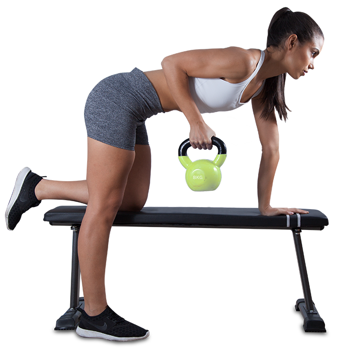 8kg kettlebell workout home gym functional training beginner exercise