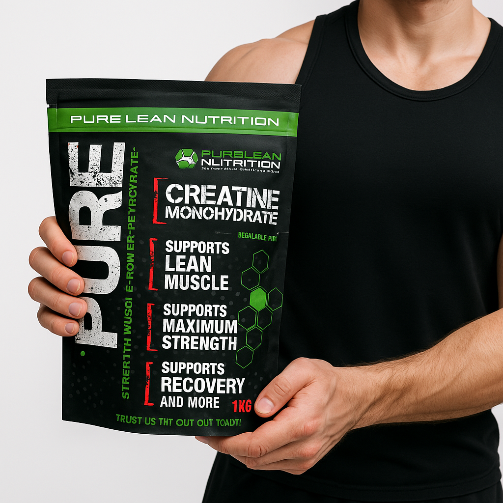 creatine monohydrate powder gym supplement for muscle strength and training performance
