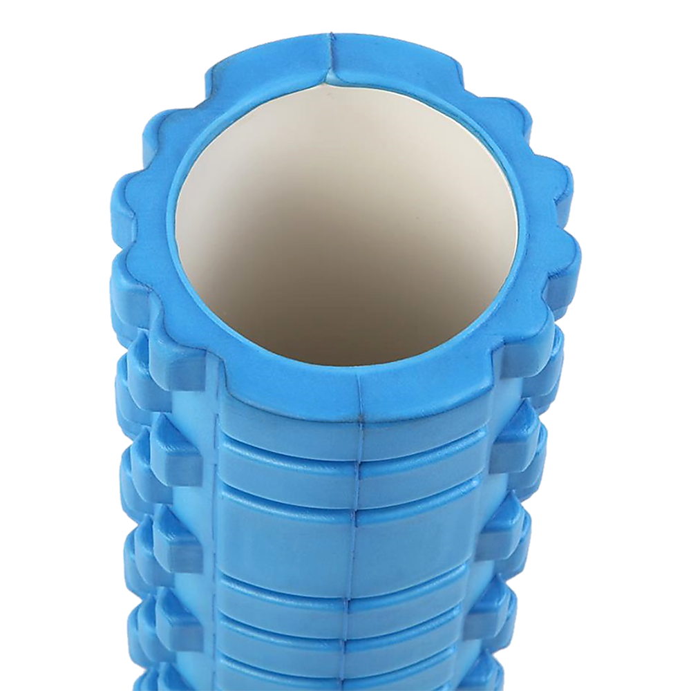 foam roller hollow core design deep tissue massage roller close up