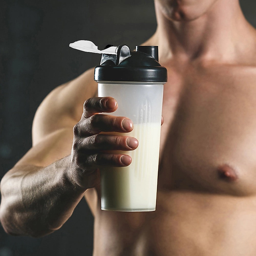 protein shaker bottle gym use for mixing supplements and shakes