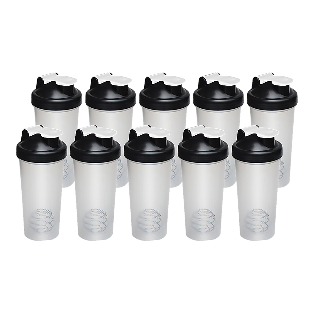 protein shaker bottles 700ml gym shaker set for supplement mixing