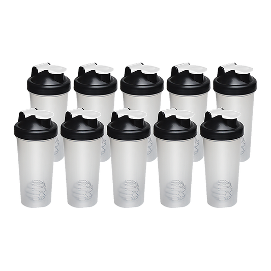 protein shaker bottles 700ml gym shaker set for supplement mixing