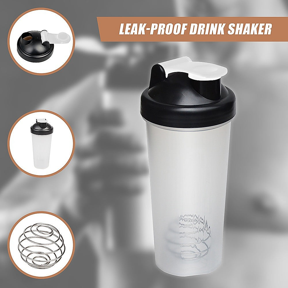 shaker bottle with mixer ball for smooth lump free protein shakes