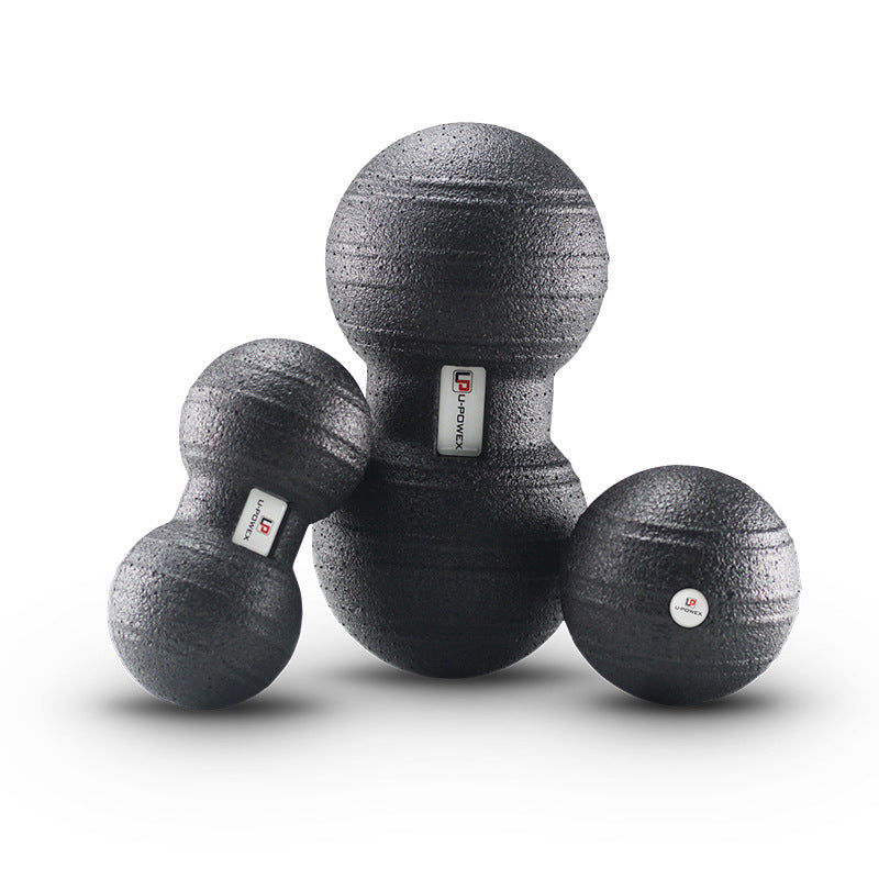 massage ball lower back and waist muscle relief recovery exercise
